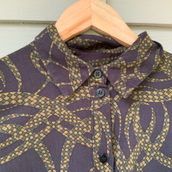 RICHARD ALLAN x H&M Brown Snake Dress Long Sleeve - Picture 7 of 10